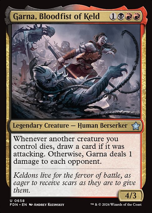 Garna, Bloodfist of Keld 658