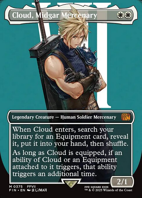 Cloud, Midgar Mercenary 375