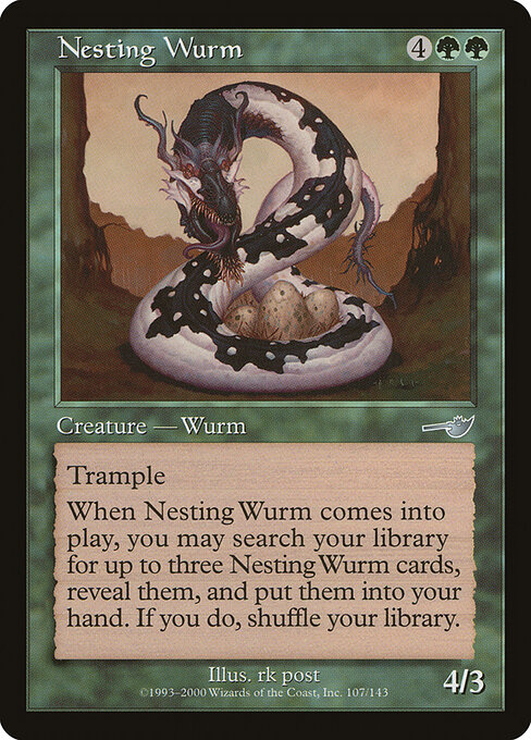Nesting Wurm 107