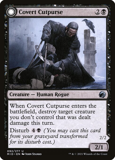Covert Cutpurse // Covetous Geist 92