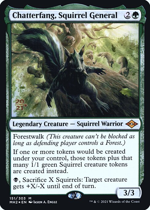 Chatterfang, Squirrel General 151s