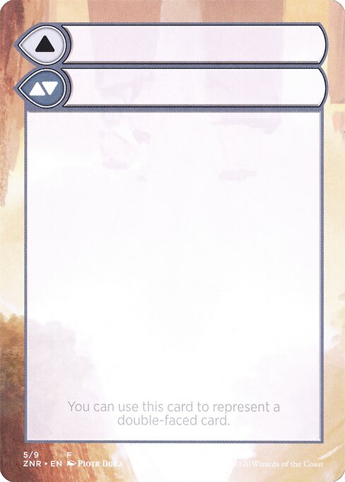 Double-Faced Substitute Card 5