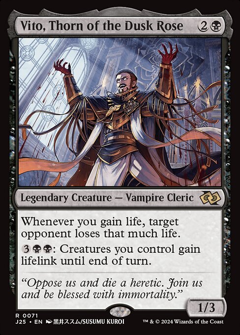 Vito, Thorn of the Dusk Rose 71