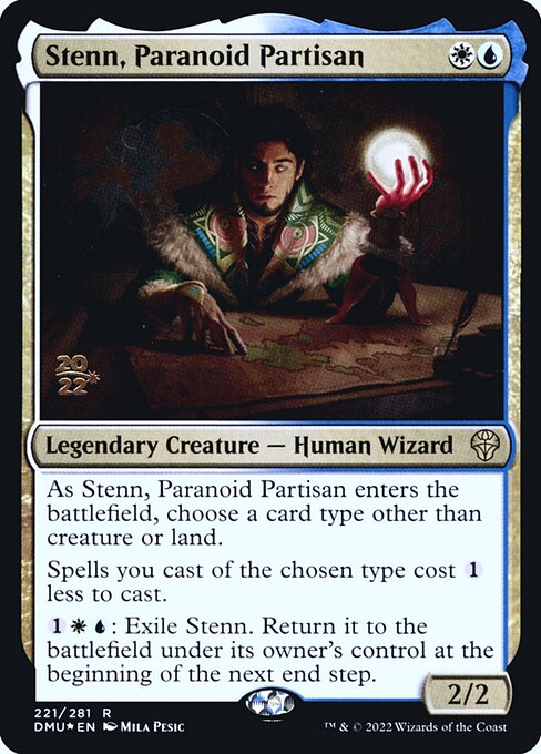 Stenn, Paranoid Partisan 221s