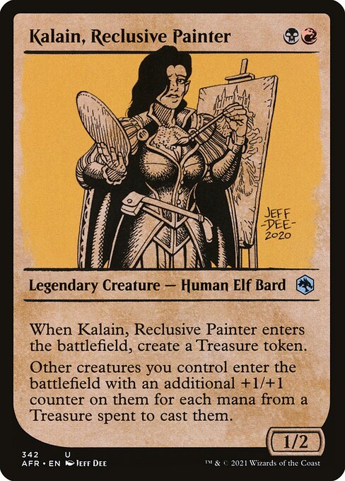 Kalain, Reclusive Painter 342