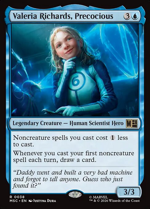 Valeria Richards, Precocious 38