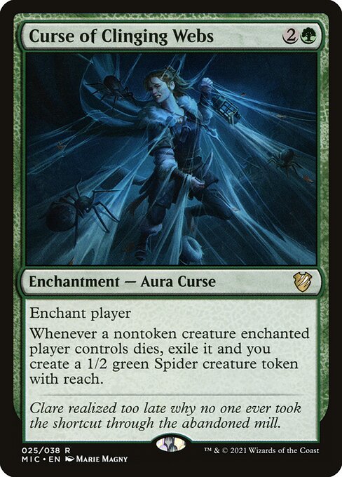 Curse of Clinging Webs 25