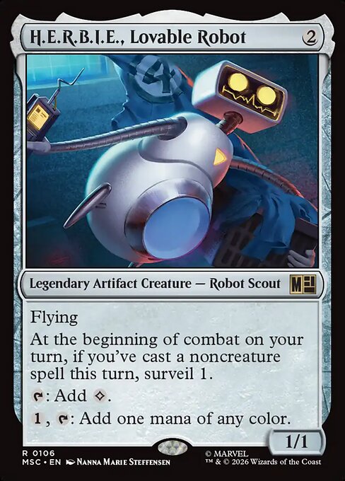 H.E.R.B.I.E., Lovable Robot 106