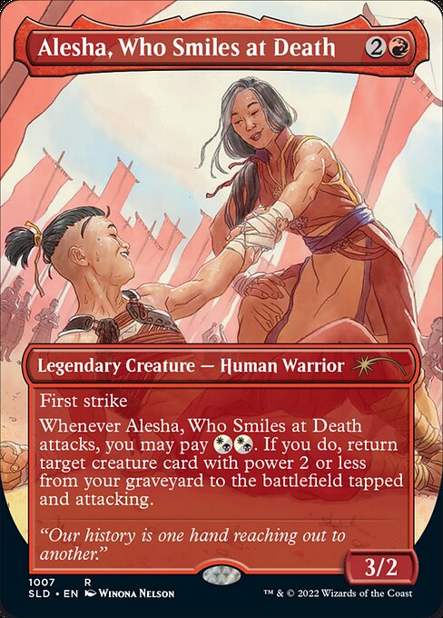 Alesha, Who Smiles at Death 1007