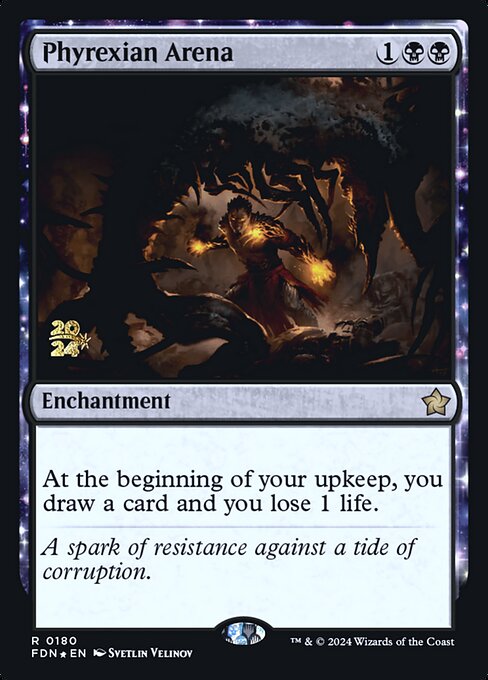Phyrexian Arena 180s