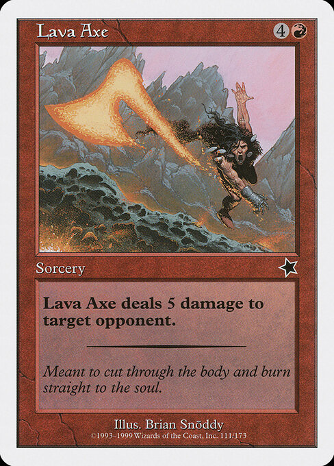 Lava Axe 111
