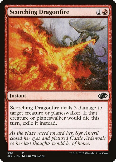 Scorching Dragonfire 596