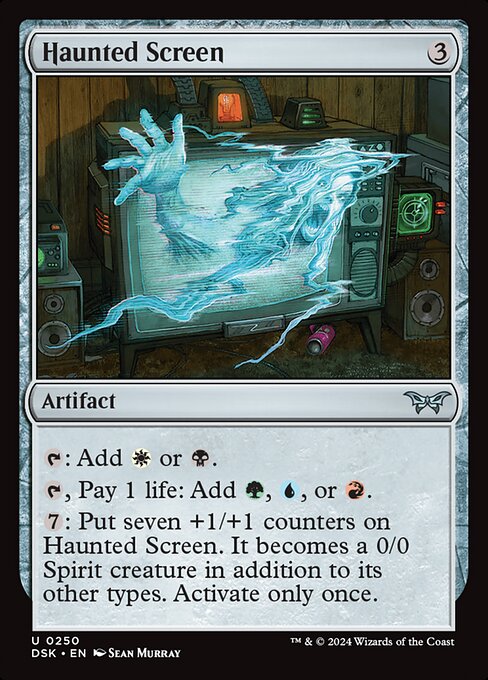 Haunted Screen 250