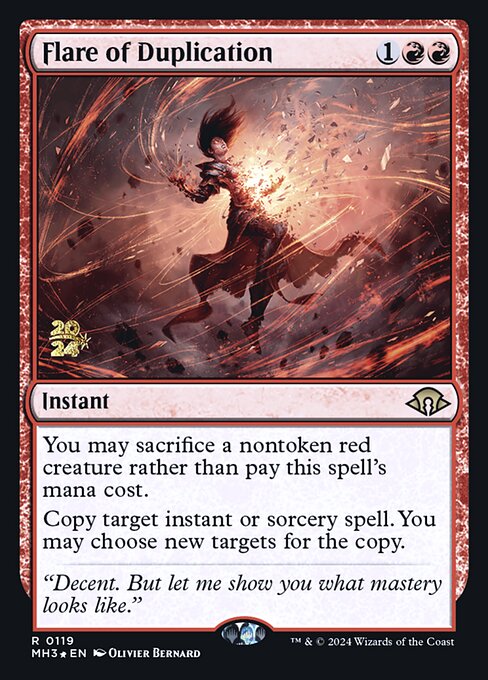 Flare of Duplication 119s