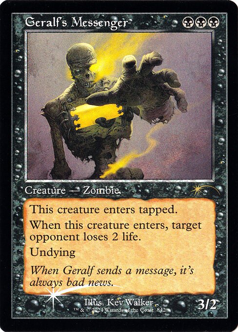 Geralf's Messenger 842