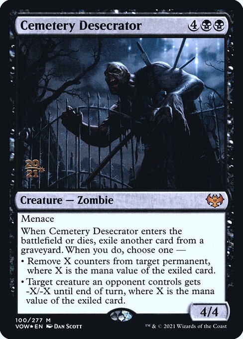 Cemetery Desecrator 100s