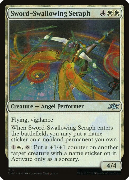 Sword-Swallowing Seraph 316