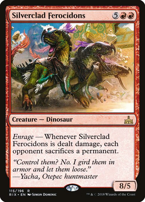 Silverclad Ferocidons 115