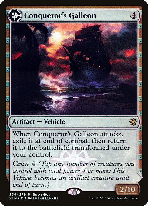 Conqueror's Galleon // Conqueror's Foothold 234