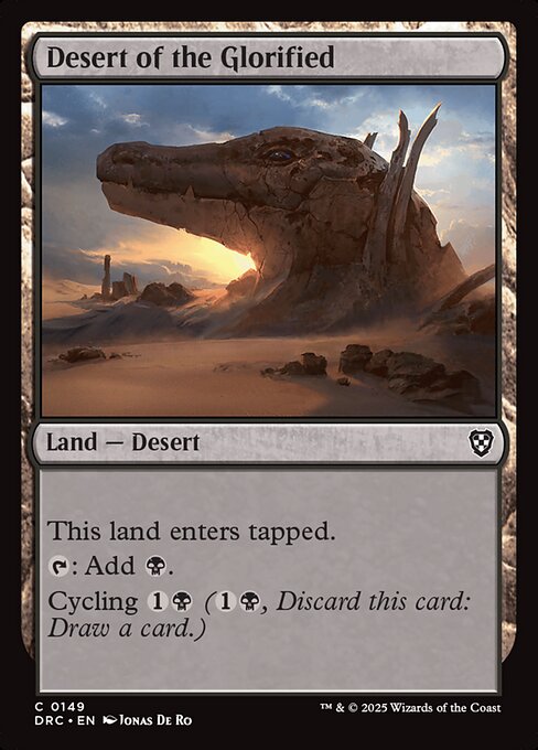 Desert of the Glorified 149