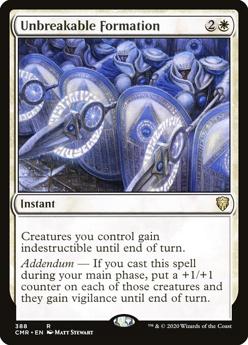 Unbreakable Formation 388
