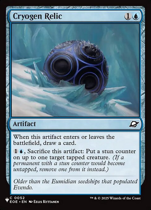Cryogen Relic EOE-52