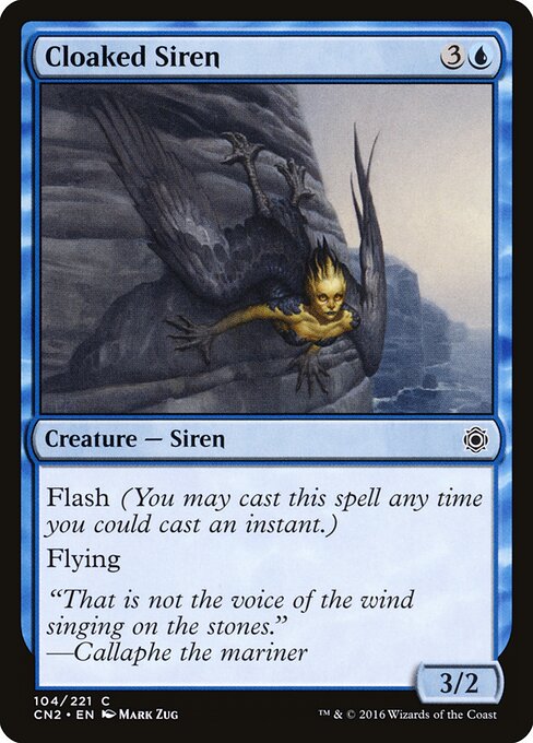 Cloaked Siren 104