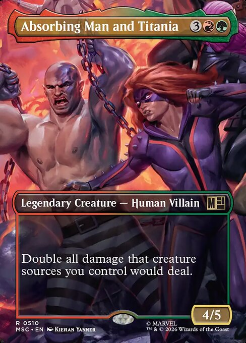 Absorbing Man and Titania 510