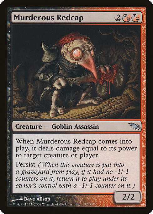Murderous Redcap 192