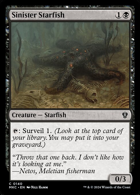 Sinister Starfish 140