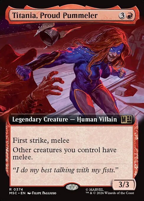 Titania, Proud Pummeler 374