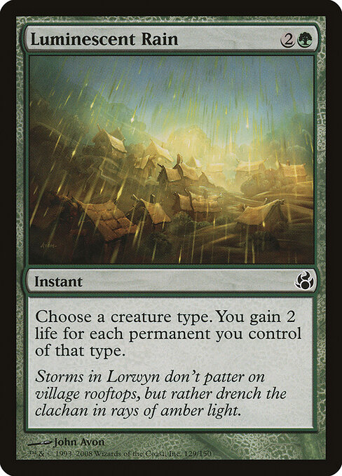 Luminescent Rain 129