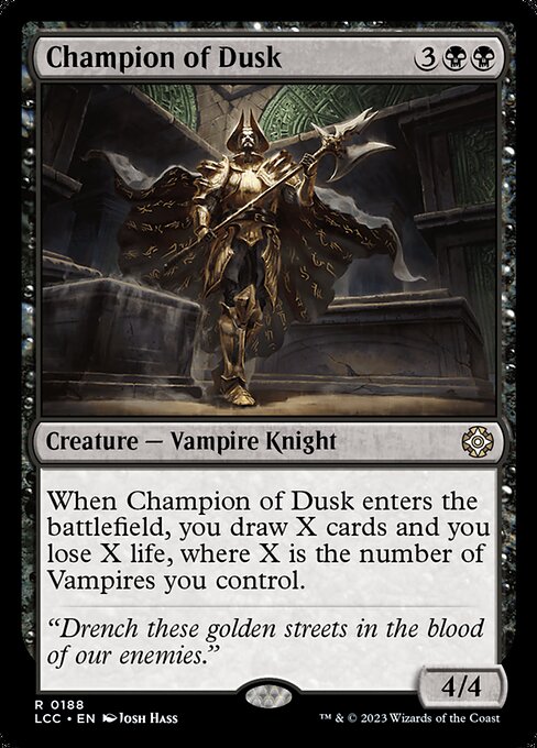 Champion of Dusk 188