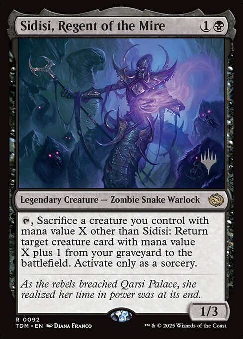 Sidisi, Regent of the Mire 92p