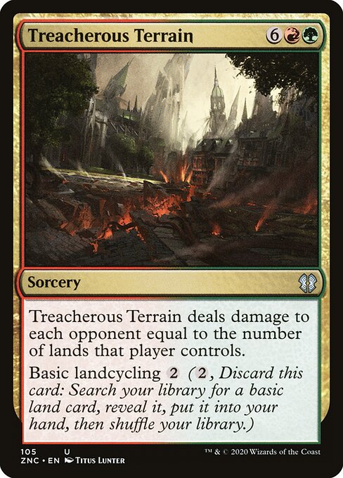 Treacherous Terrain 105
