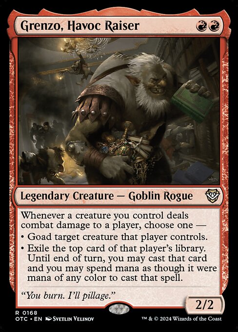 Grenzo, Havoc Raiser 168
