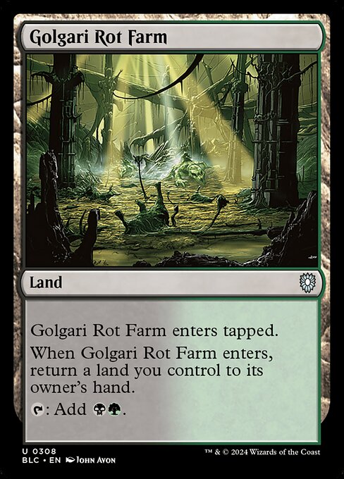 Golgari Rot Farm 308