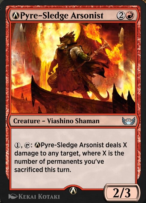 A-Pyre-Sledge Arsonist A-118