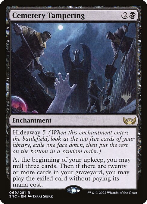 Cemetery Tampering 69p