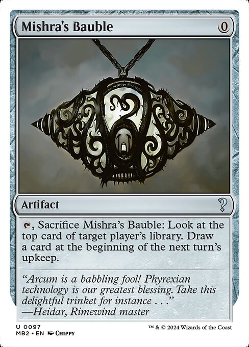 Mishra's Bauble 97