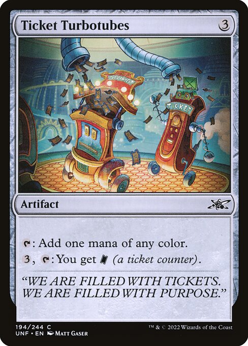 Ticket Turbotubes 194