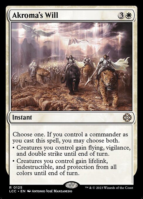 Akroma's Will 125
