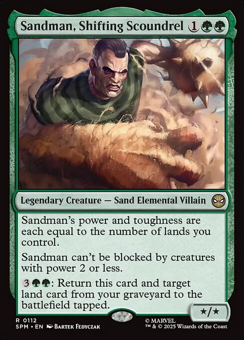 Sandman, Shifting Scoundrel 112