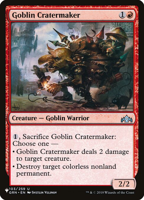 Goblin Cratermaker GRN-103