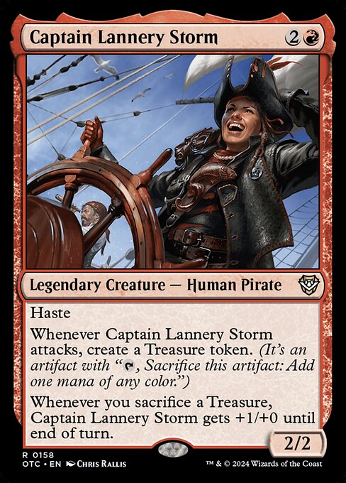 Captain Lannery Storm 158