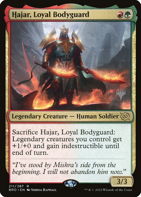 Hajar, Loyal Bodyguard 211p