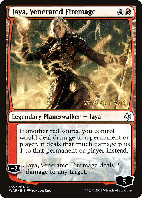 Jaya, Venerated Firemage 135s