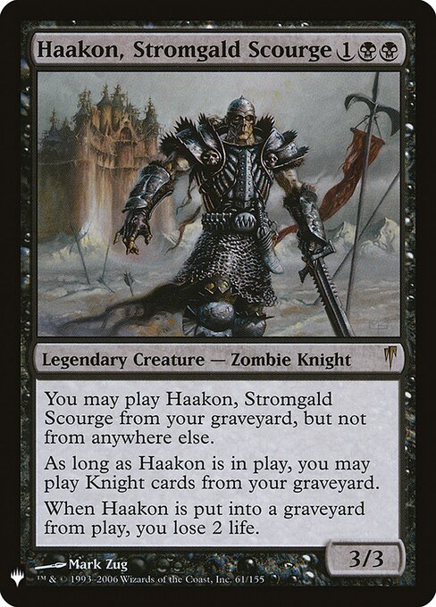 Haakon, Stromgald Scourge CSP-61