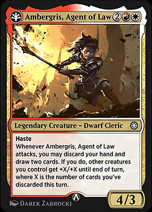 Ambergris, Agent of Law 12w
