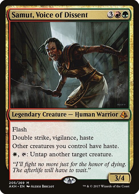 Samut, Voice of Dissent 205